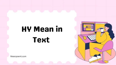 HY Mean in Text 