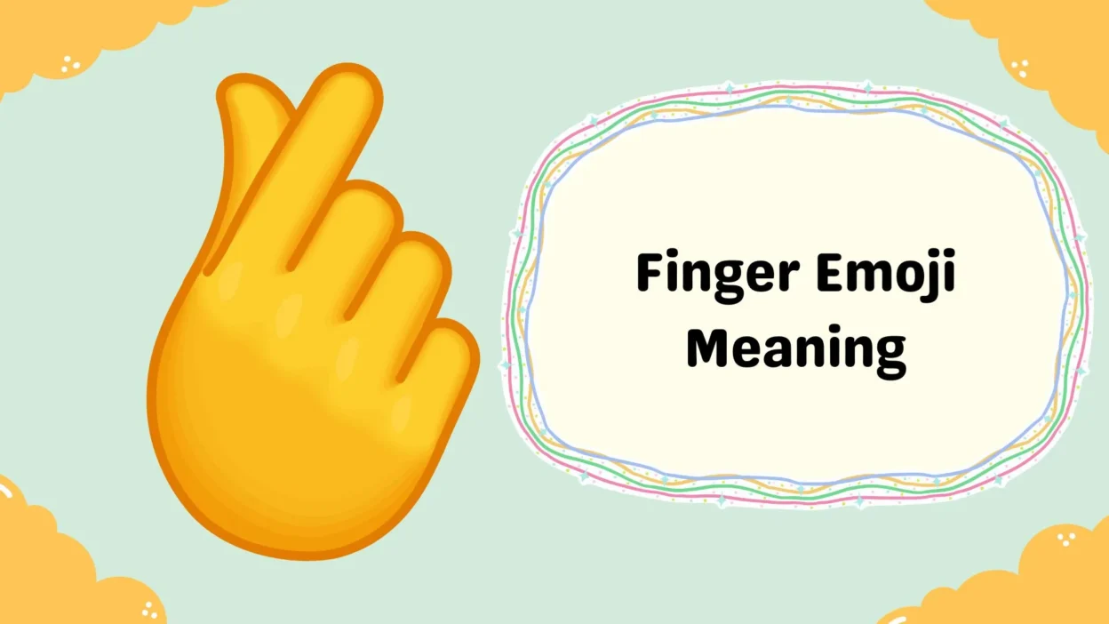 Finger Emoji Meaning