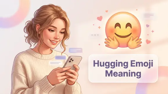 Hugging Emoji Meaning