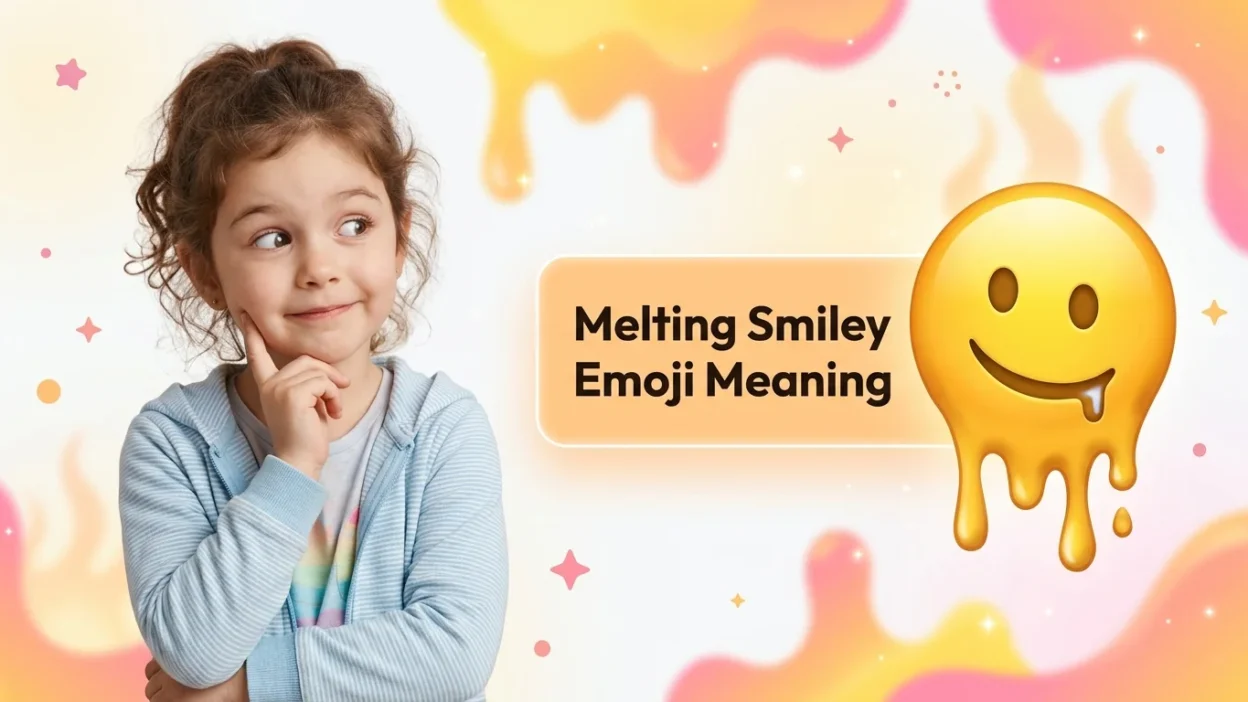 Melting Smiley Emoji Meaning