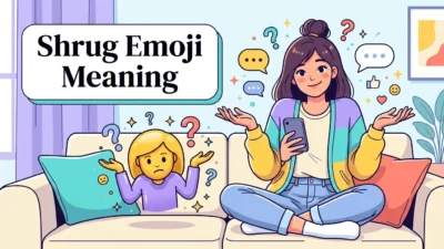 Shrug Emoji Meaning