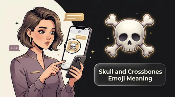 Skull and Crossbones Emoji Meaning