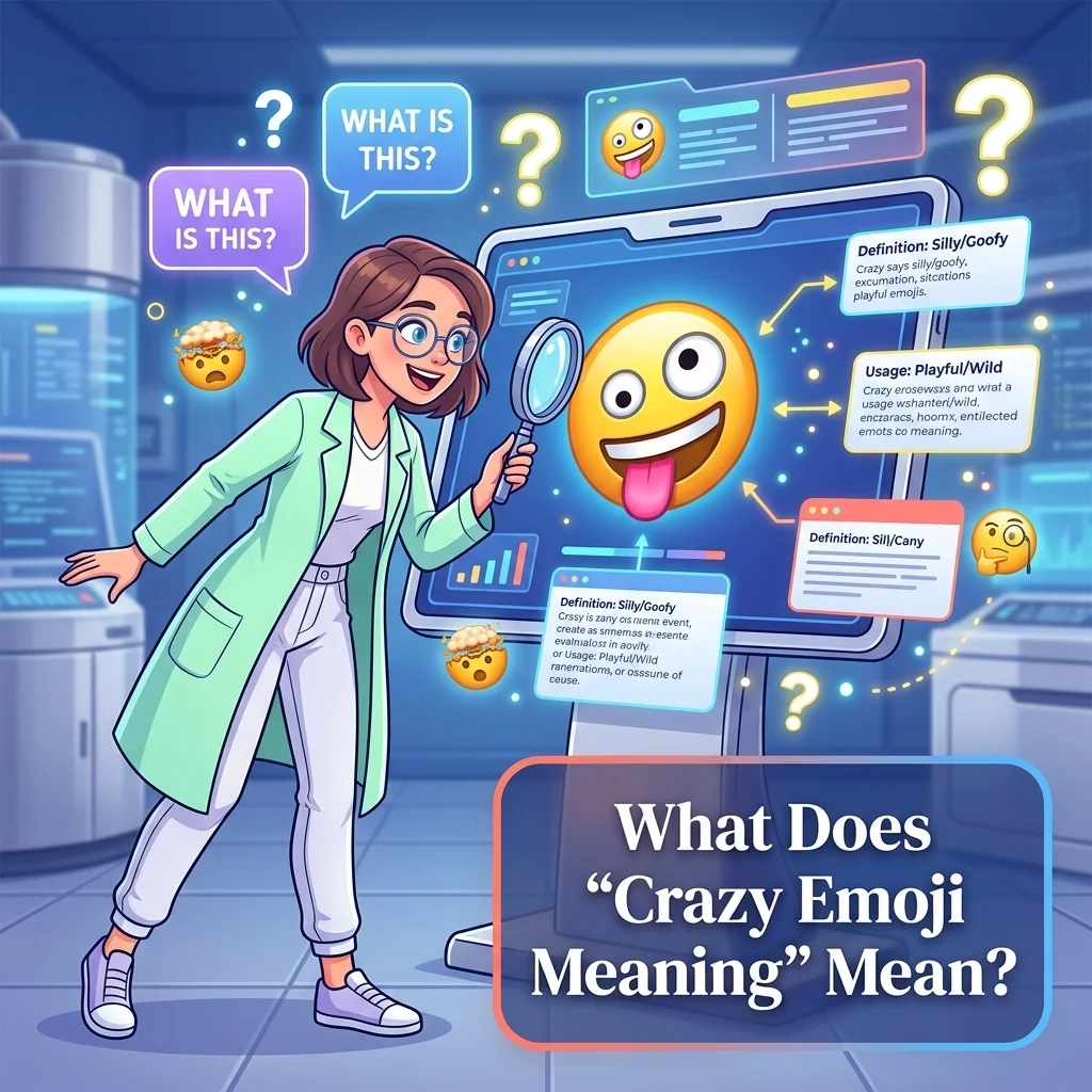 What Does "Crazy Emoji Meaning" Mean?