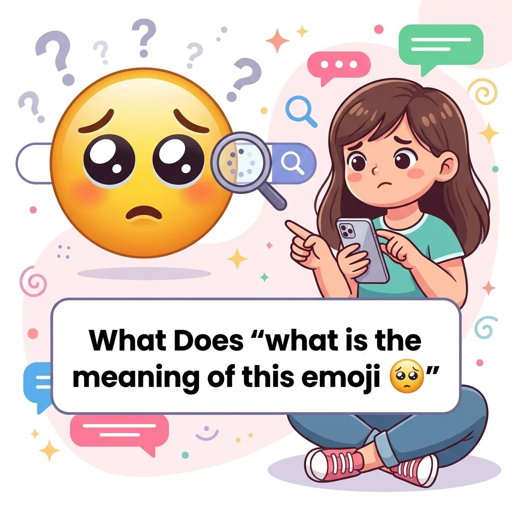 What Does "what is the meaning of this emoji 🥺" Mean?