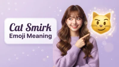 Cat Smirk Emoji Meaning