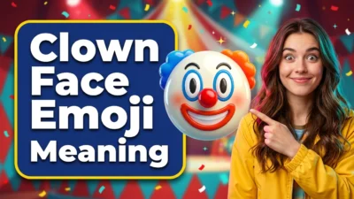 Clown Face Emoji Meaning