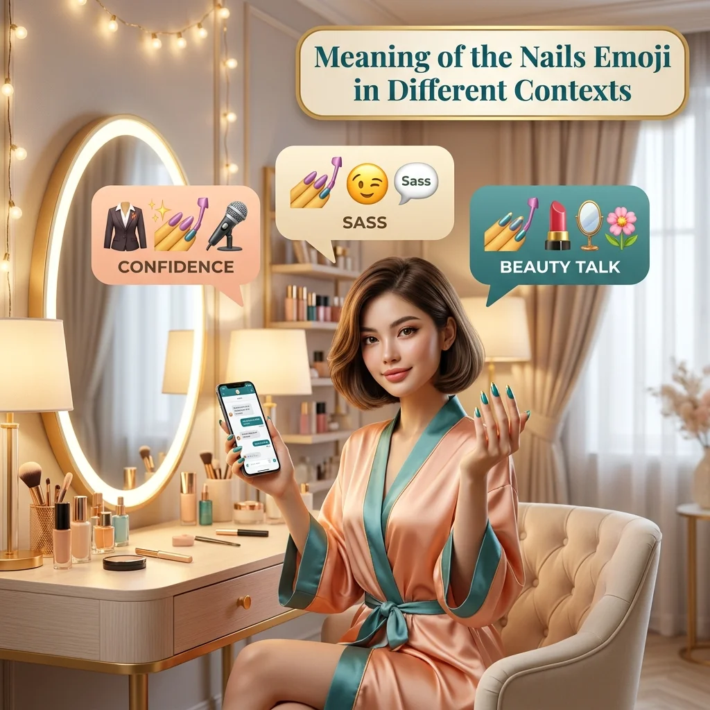 Meaning of the Nails Emoji in Different Contexts