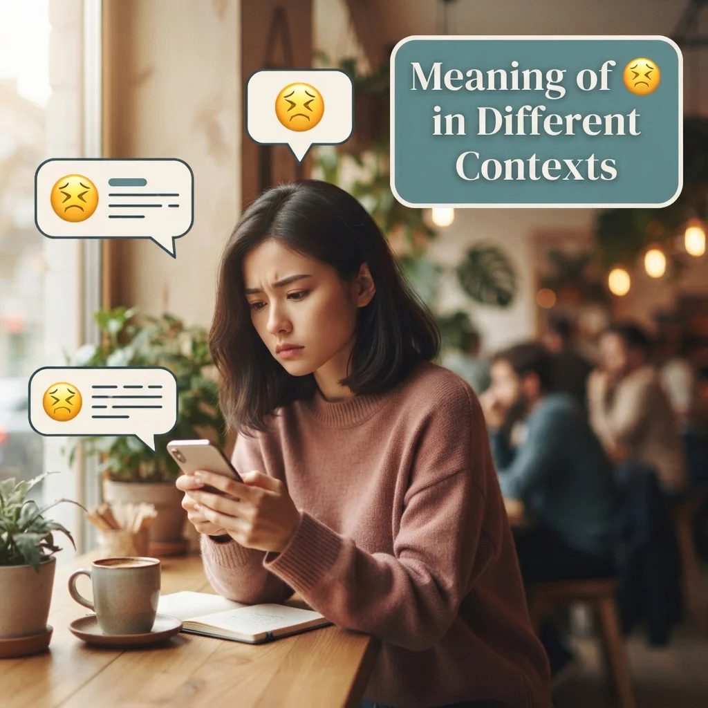 Meaning of 😖 in Different Contexts
