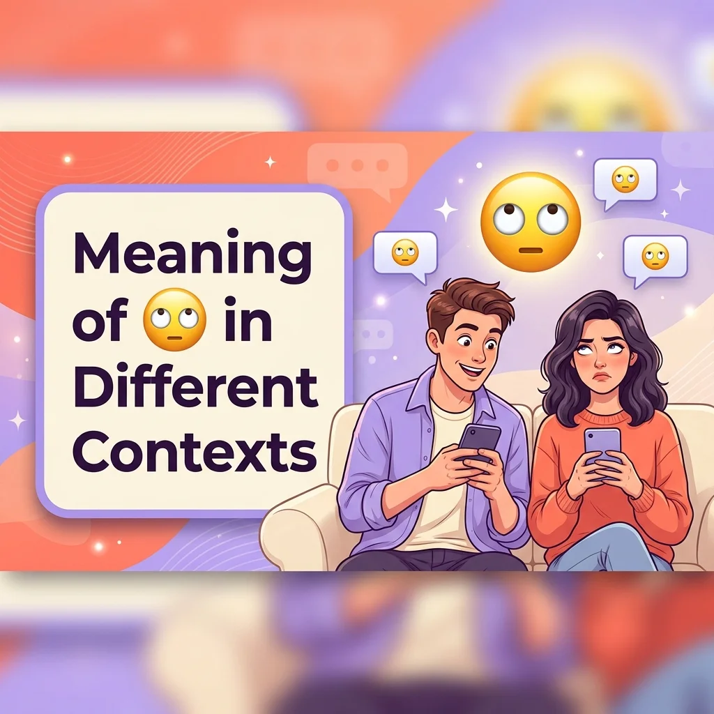 Meaning of 🙄 in Different Contexts