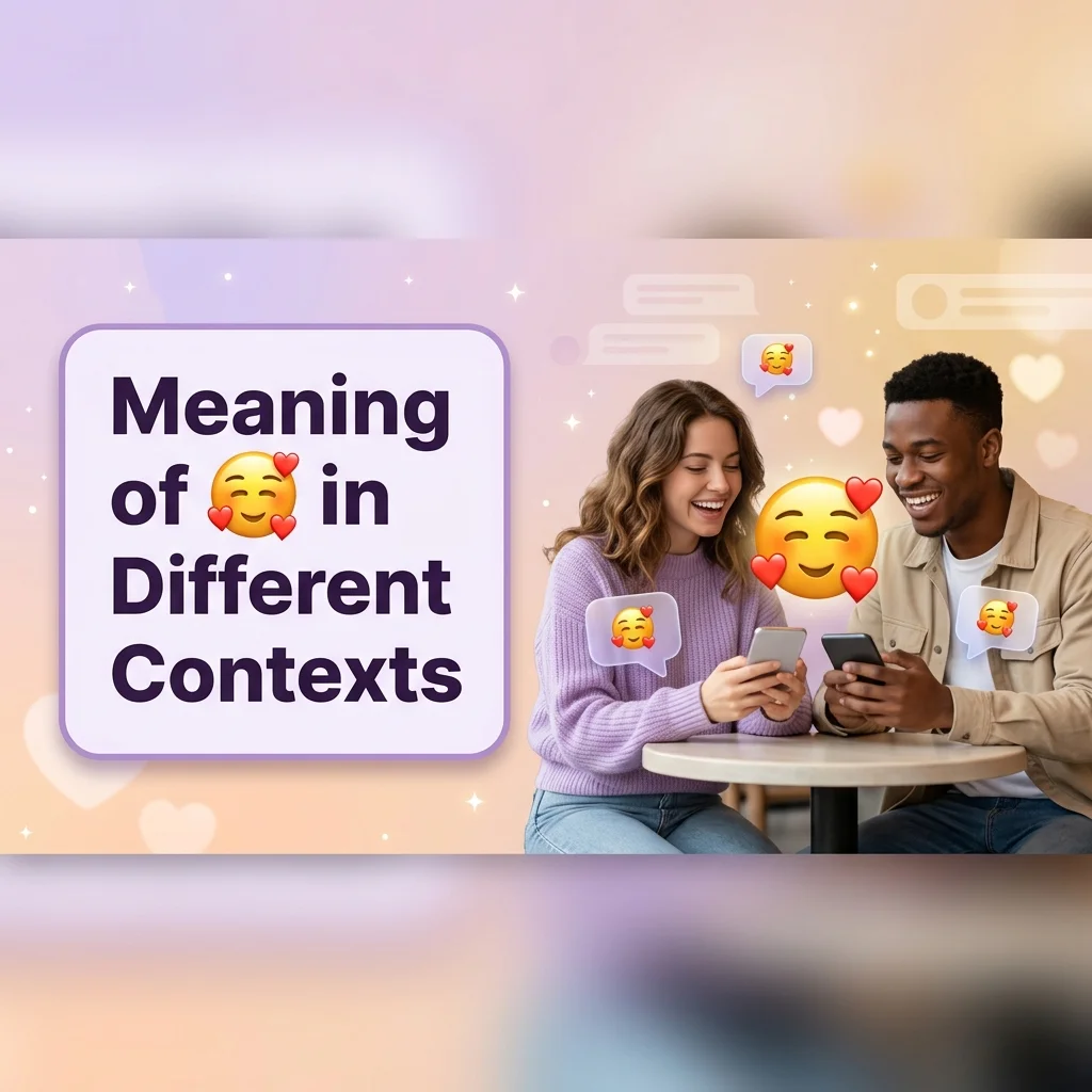 Meaning of 🥰 in Different Contexts