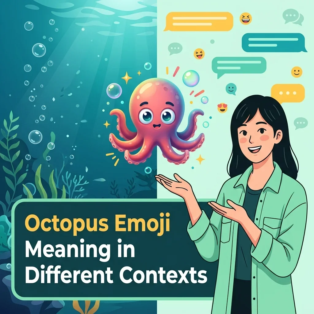 Octopus Emoji Meaning in Different Contexts
