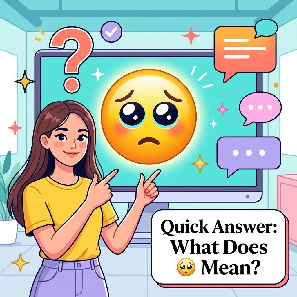 Quick Answer: What Does 🥺 Mean?