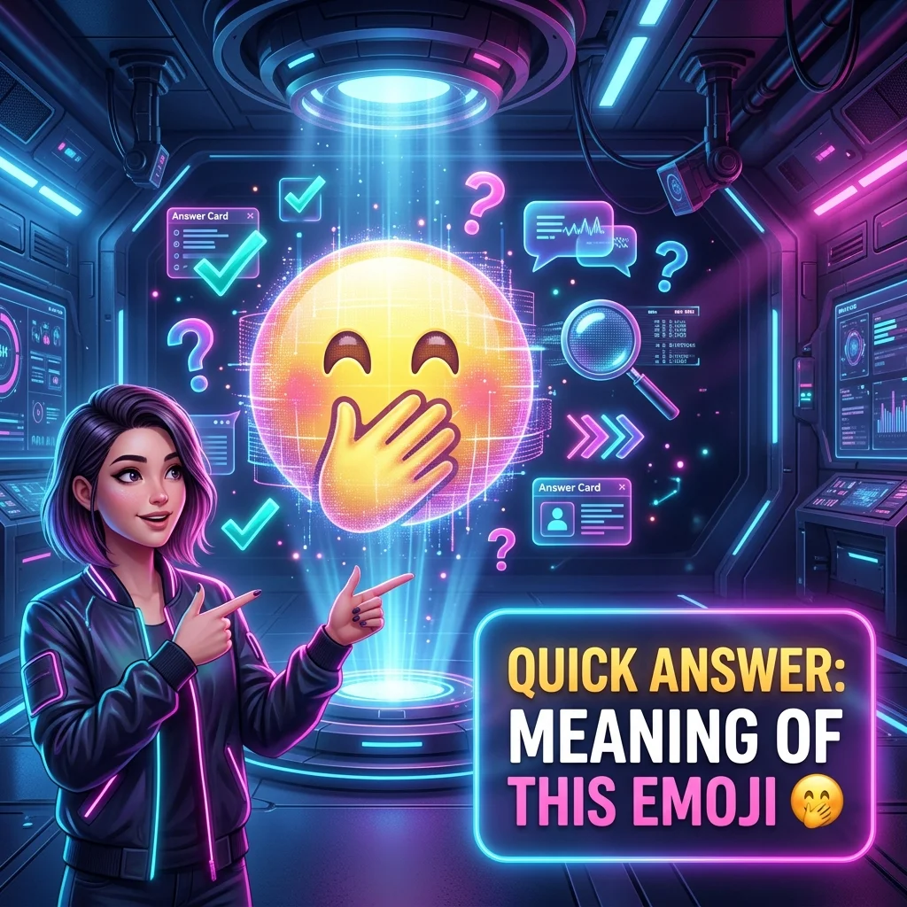 Quick Answer: 🤭 Meaning of This Emoji
