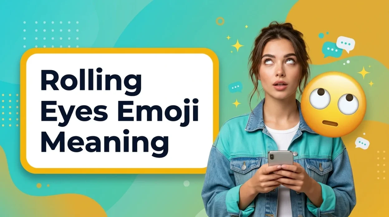 Rolling Eyes Emoji Meaning
