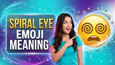 Spiral Eye Emoji Meaning