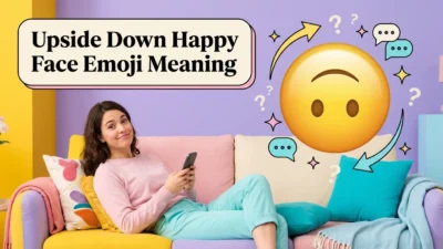 Upside Down Happy Face Emoji Meaning