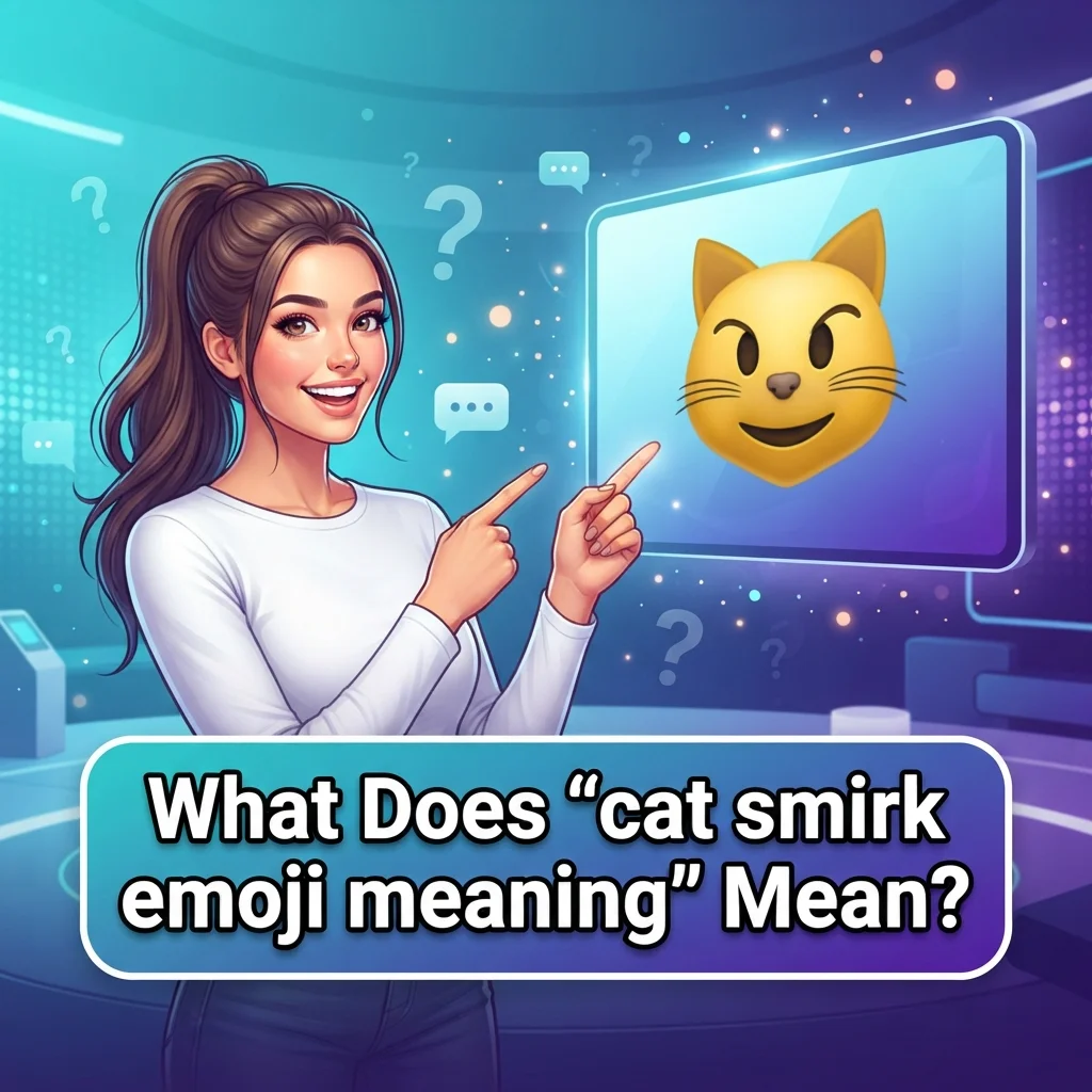 What Does "cat smirk emoji meaning" Mean?