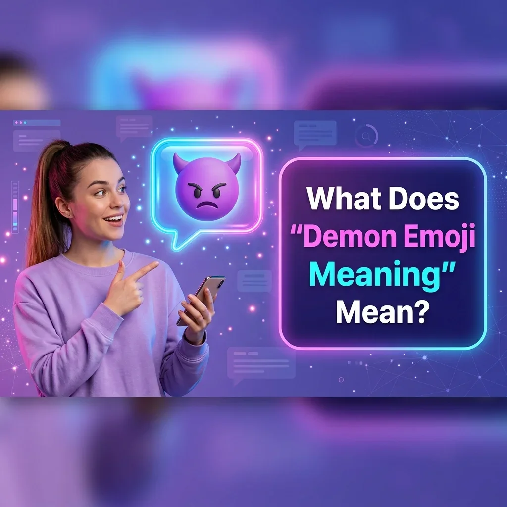 What Does "Demon Emoji Meaning" Mean?