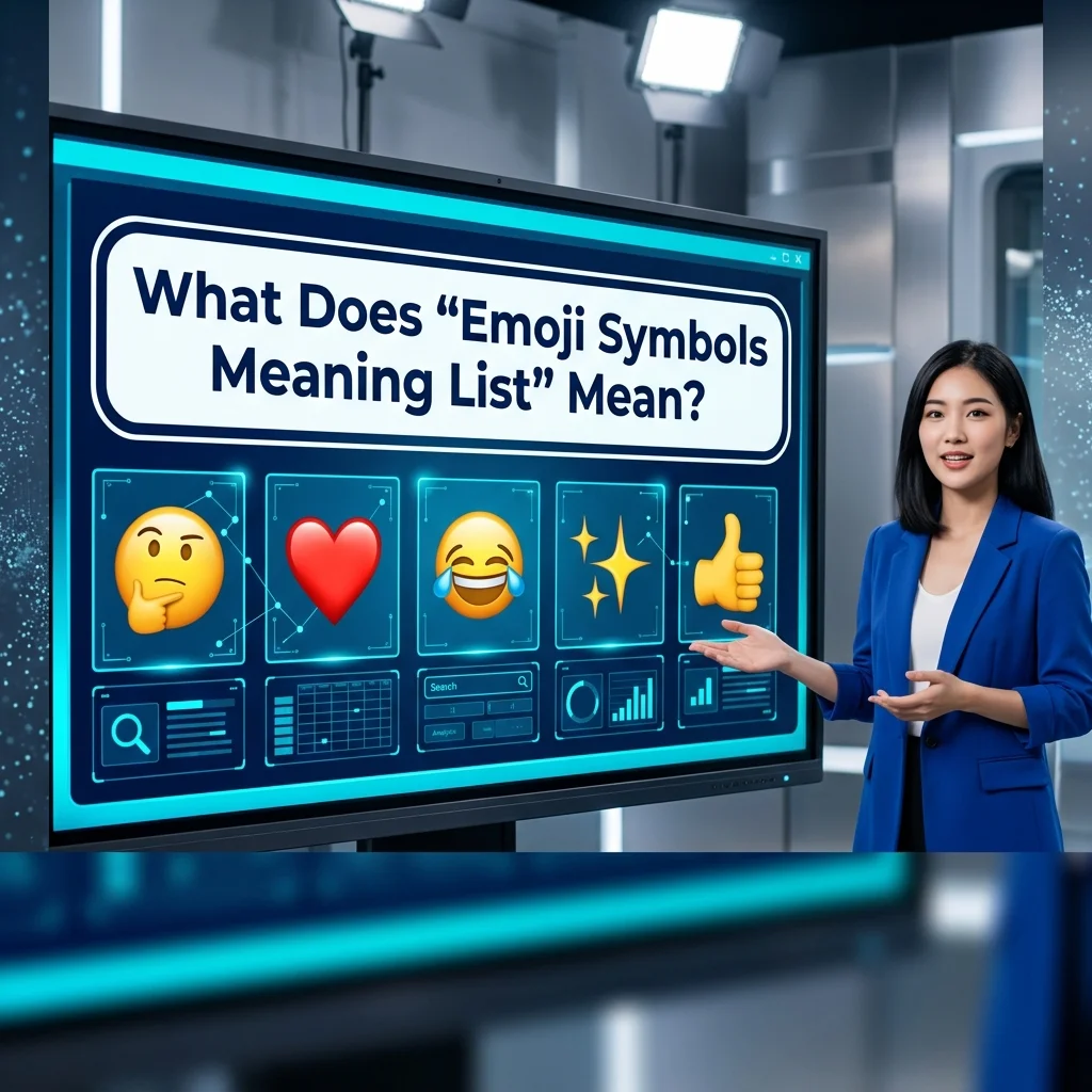 What Does “Emoji Symbols Meaning List” Mean?