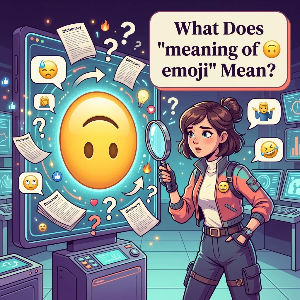 What Does "meaning of 🙃 emoji" Mean?