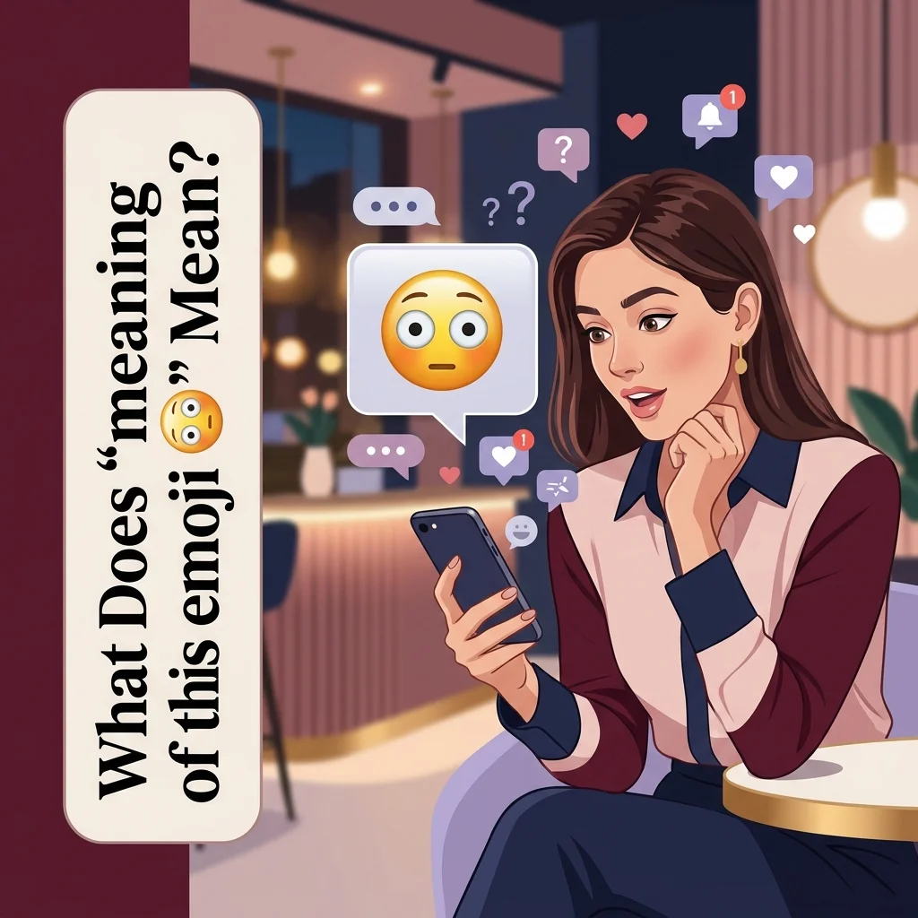 What Does "meaning of this emoji 😳" Mean?