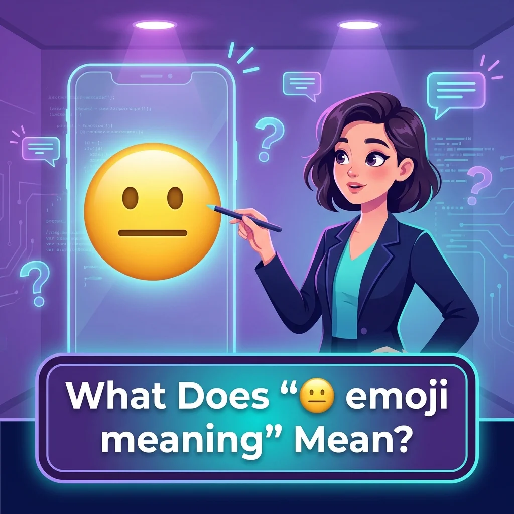 What Does “😐 emoji meaning” Mean?