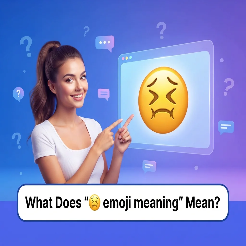 What Does "😖 emoji meaning" Mean?