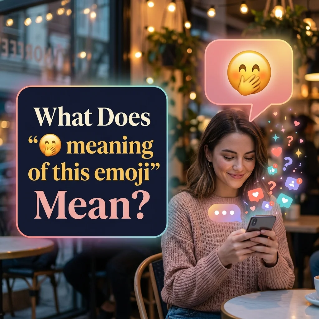 What Does "🤭 meaning of this emoji" Mean?