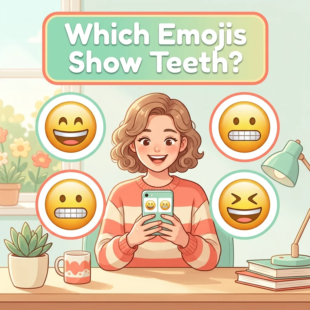 Which Emojis Show Teeth?