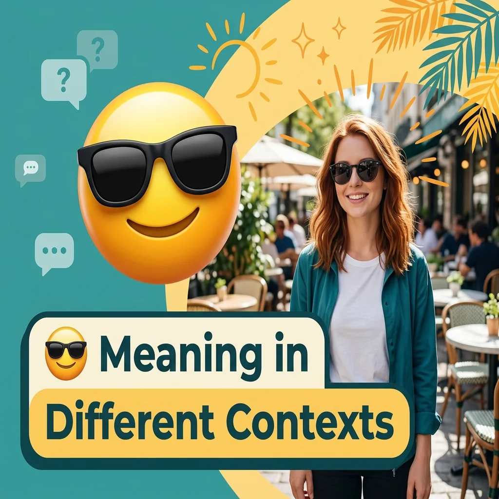 😎 Meaning in Different Contexts